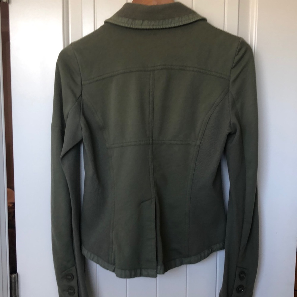 Free People Button Down Sweater Jacket - image 4